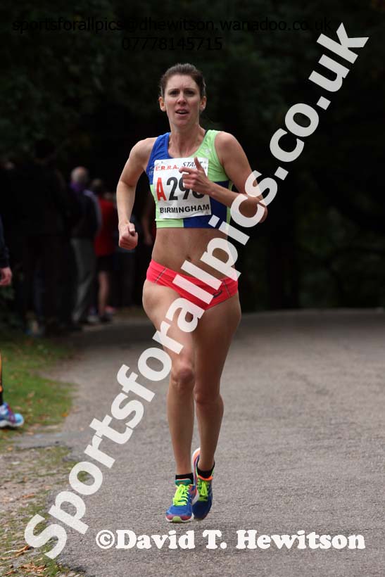 Senior womens 4 stage road relay, English National 6 and 4 Stage Road Relays, Sutton Park, Birmingham. Photo: David T. Hewitson/Sports for All Pics